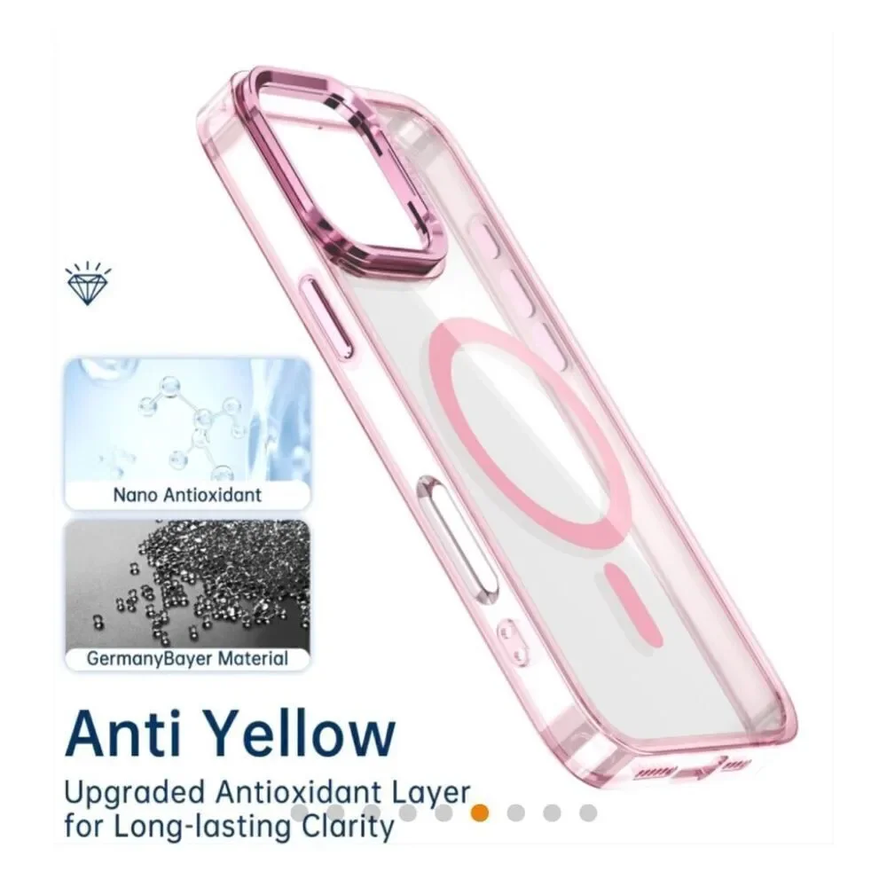 MyBat Pro Lure Series Case w/ MagSafe Kickstand Ring for Apple iPhone 16 - Pink